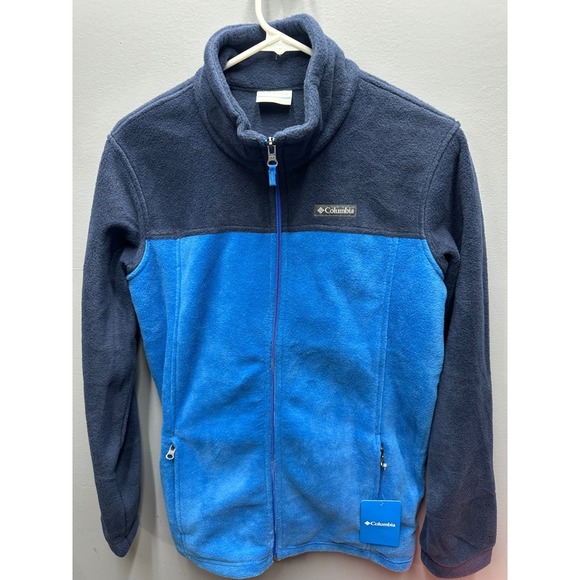 Columbia Other - Columbia Kids XL Fleece Jacket Full Zip Blue Navy Warm Layer
